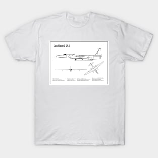 Lockheed U-2 Dragon Lady - BD T-Shirt